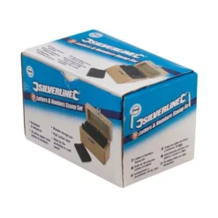 Silverline Jeu De Frappe Poinçons Chiffres Et Lettres à Frapper 5 Mm -Synthèse D'outils Boutique poincons chiffres et lettres 5 mm