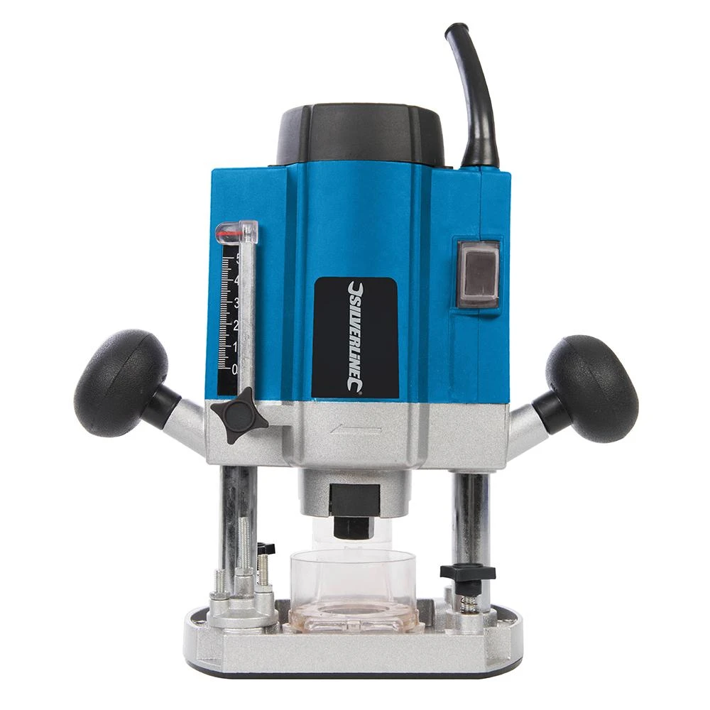 Défonceuse Plongeante Silverline Pour Fraises Avec Queue De 8 Mm 2 Défonceuse Plongeante Silverline Pour Fraises Avec Queue De 8 Mm – Image 2