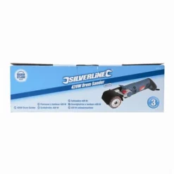 Silverline Ponceuse à Tambour Diamètre 60 Mm à Vitesse Variable 420 W -Synthèse D'outils Boutique silverline 806145 ean 5024763167959