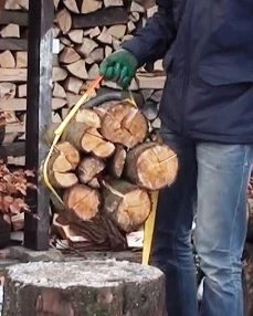 Sangle à Bois - Woodstrapper - Fendre Du Bois Facilement 8 Sangle à Bois - Woodstrapper - Fendre Du Bois Facilement – Image 8